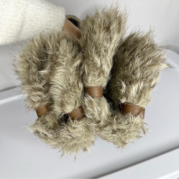 Sorel Joan of Arctic Waterproof Camel Red Faux Fur Tall Winter Boots Women’s 6 - Picture 10 of 12